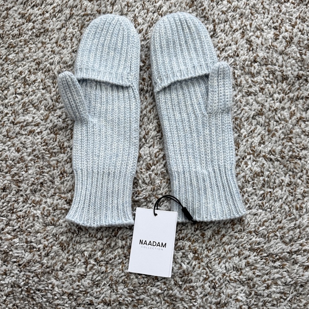 NAADAM cashmere Knit Mittens